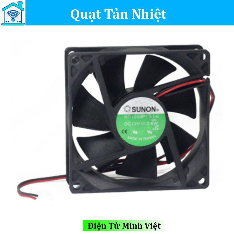 Quạt Tản Nhiệt 8x8x2.5cm 12VDC-0.19A