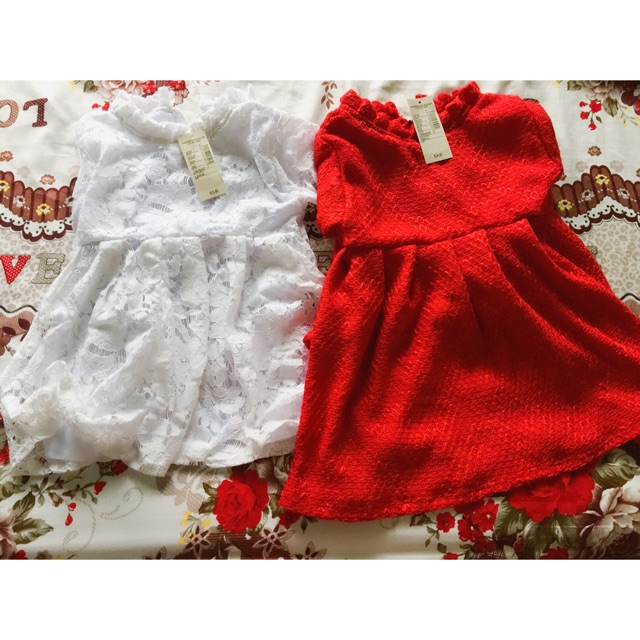 Combo 2 đầm bé gái