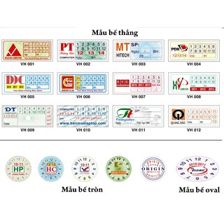 In tem nhãn decal vỡ - tem vỡ - tem niêm phong - tem bảo hành-In Bạch Dương