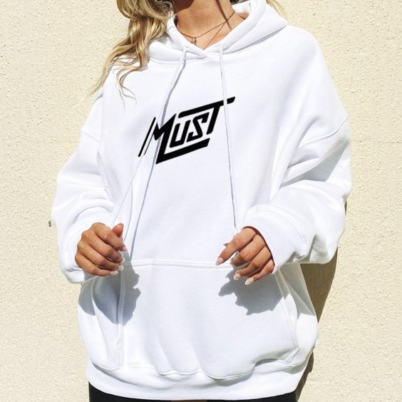 Áo Hoodie Nam Nữ Nỉ Bông MUST Spacest Studio, Áo Nỉ Có Mũ Unisex Form Rộng, Hoodie Nỉ Mỏng TV1055