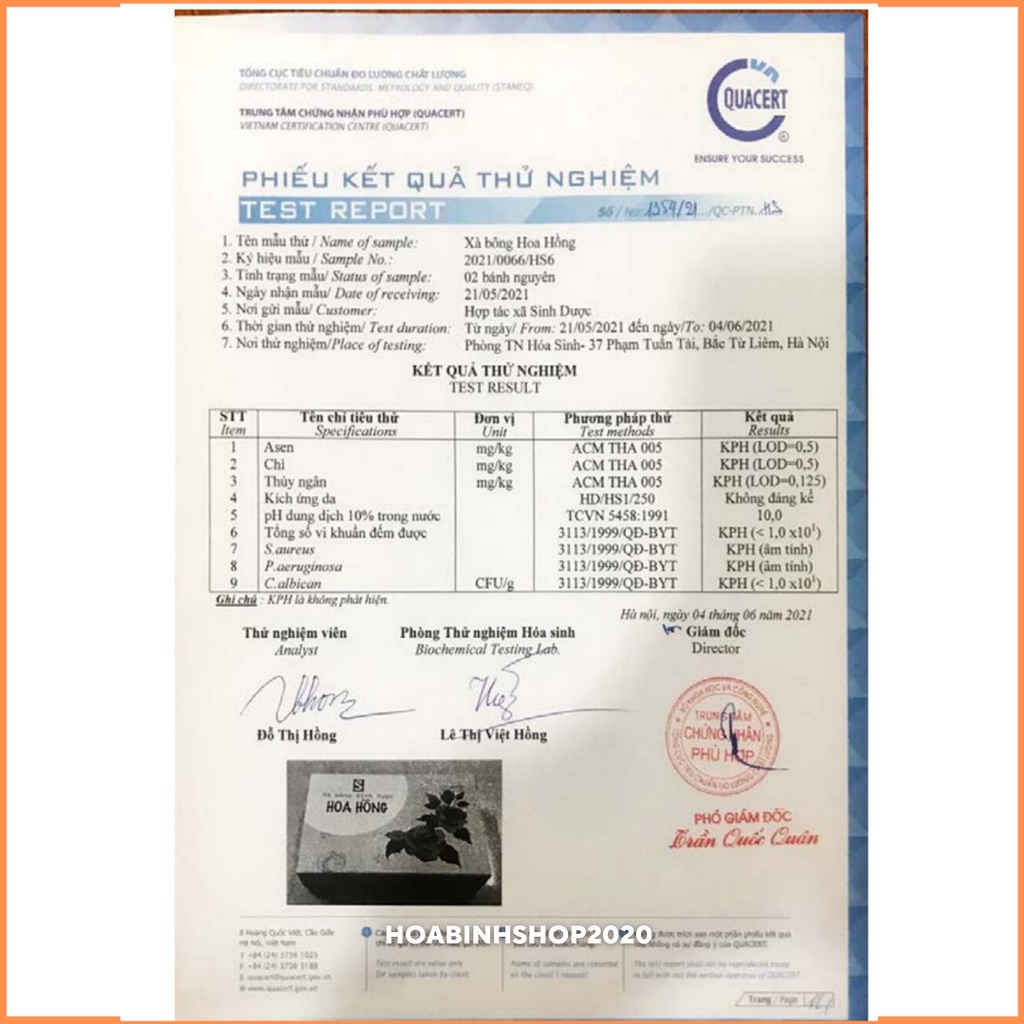 [CHÍNH HÃNG] Xà Phòng Thiên Nhiên - Xà Bông Sinh Dược Hoa Hồng 100gram Dưỡng Da Dịu Nhẹ