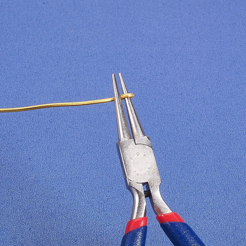 Kìm mũi thép 50 dùng làm đồ trang sức chuyên nghiệp 125x53mm