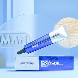 Ngăn ngừa mụn Dr.Luman nhập Mỹ giúp mờ sẹo giảm th.âm giúp da căng mọng trắng sáng.