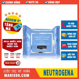 Khăn Ướt Tẩy Trang NEUTROGENA Makeup Remover Cleansing Towelettes Refill Pack _Xchoice