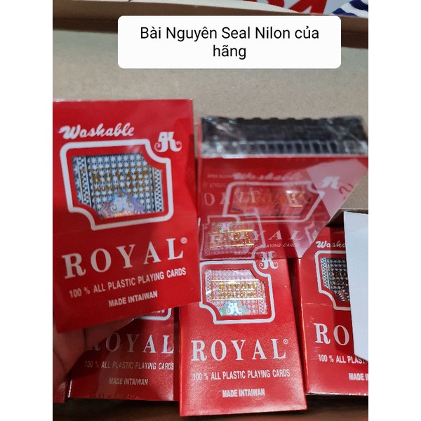 Bài Tây Royal Plastic made in Taiwan/Japan, 52 lá