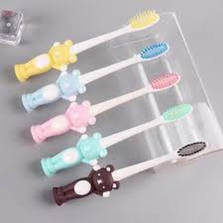 ́[ Sale ]  Combo 4 bàn chải đánh răng hình thú cho bé GDHOAC122 < cam kết uy tín>