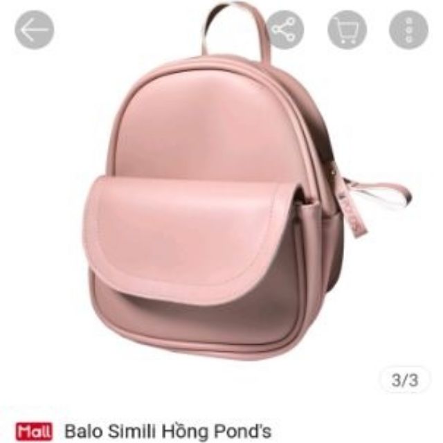 Ba lô simili Hồng Pond's