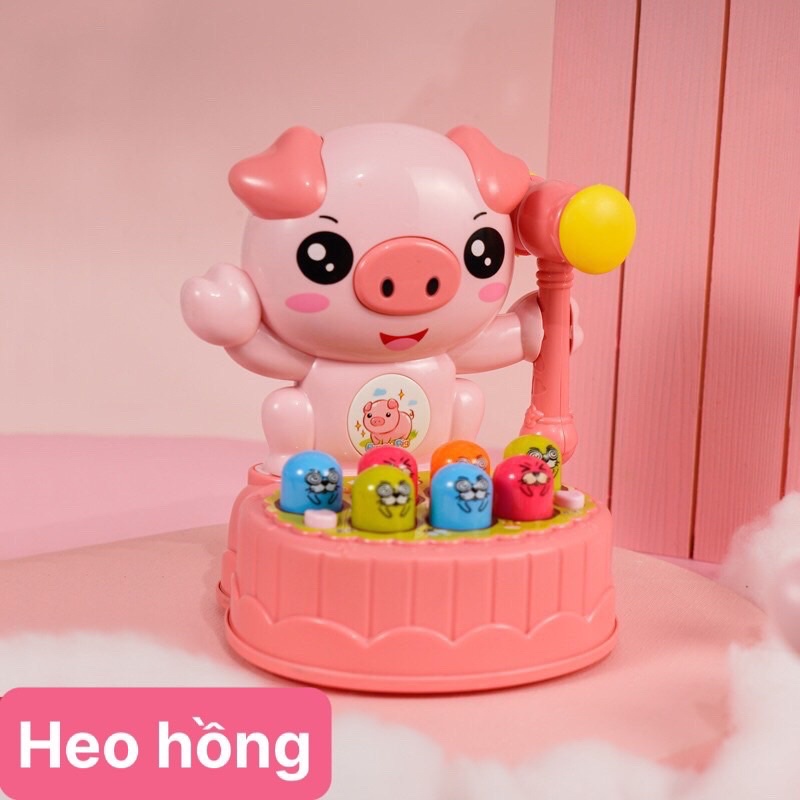 BỘ ĐỒ CHƠI ĐẬP CHUỘT PHÁT NHẠC PHÁT SÁNG CHO BÉ