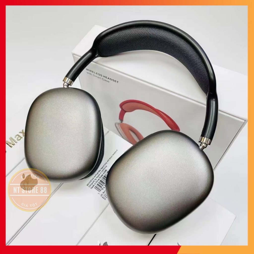 Xả Hàng Tai Nghe Bluetooth headphone Air Max Chống Ồn,pin trâu, bass căng, Kết nối tất cả hệ điều hành,