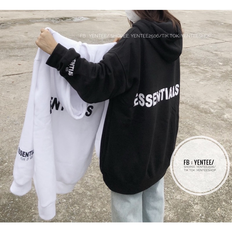 Áo hoodie Esentials Chữ lưng ( Ảnh Thật ) | BigBuy360 - bigbuy360.vn