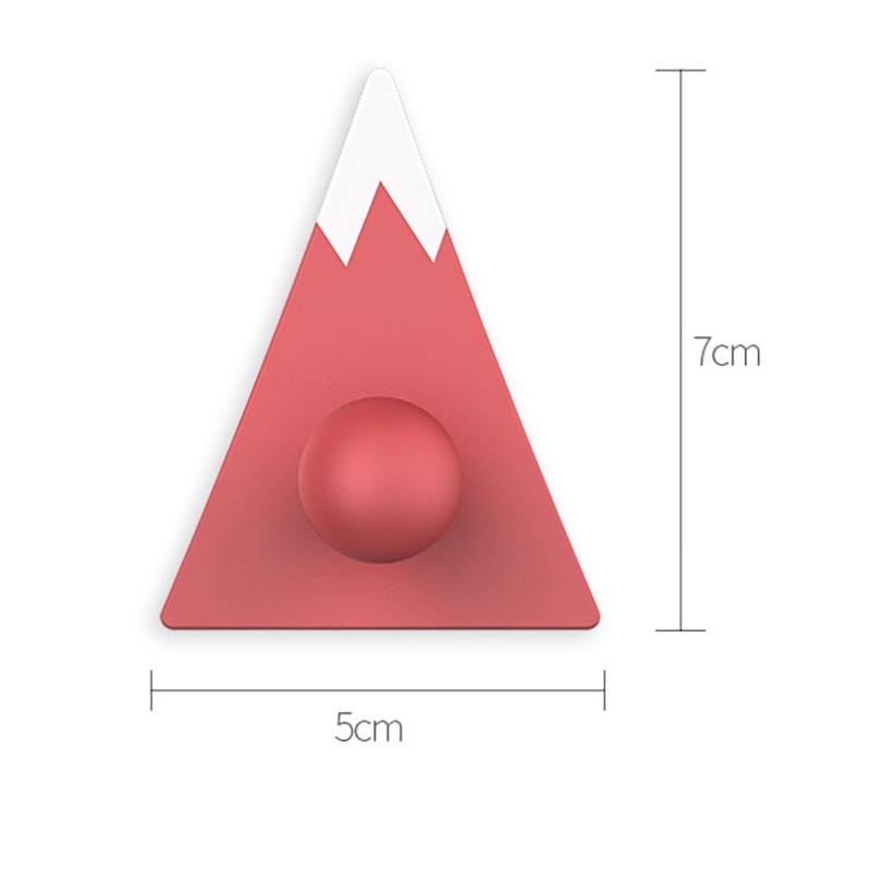 Set móc treo dán tường kiêm trang trí núi Phú Sĩ - 4c
