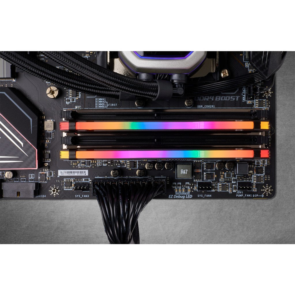 Ram Desktop Corsair Vengeance PRO RGB (CMW32GX4M2D3600C18) 32GB (2x16GB) DDR4 3600MHz-Hàng chính hãng