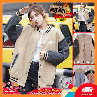 Áo Khoác Dù Nam Nữ - Áo Jacket Bombers Unisex Badge Siêu Hot (M1470 - Kèm Ảnh Thật - Có Form Rộng XL)