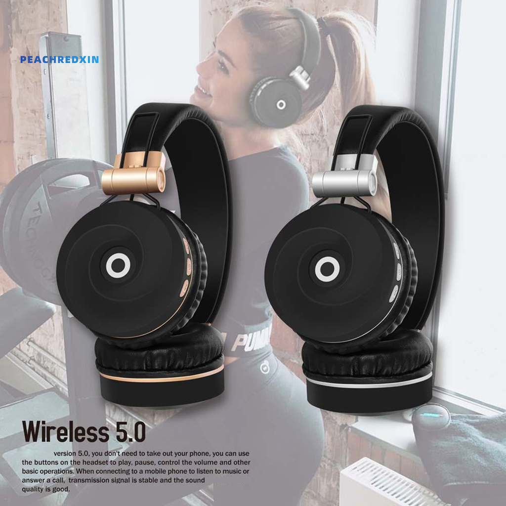 ☊MH9 Foldable Bluetooth 4.2 Wireless Stereo Gaming Headphone for Phone/Computer