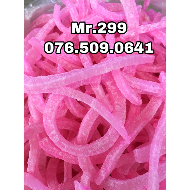 Mứt dừa Non dẻo dẻo thơm thơm đóng gói