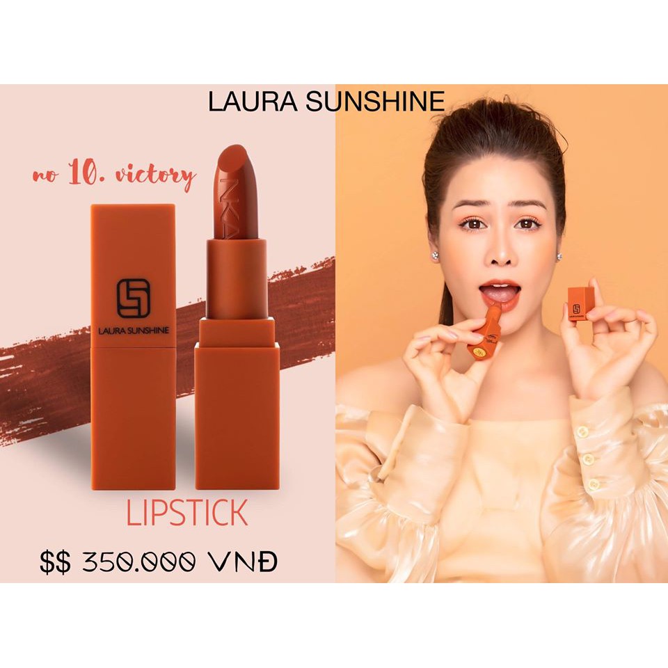 Son môi Lipstick  10 - Laura Sunshine