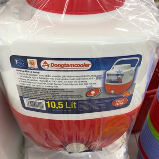 Thùng đá giữ nhiệt có vòi xả 10 lít của Đồng Tâm