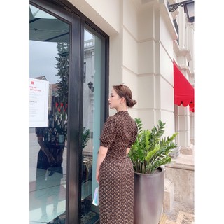 Thả thính chiếc váy sơmi báo hothit