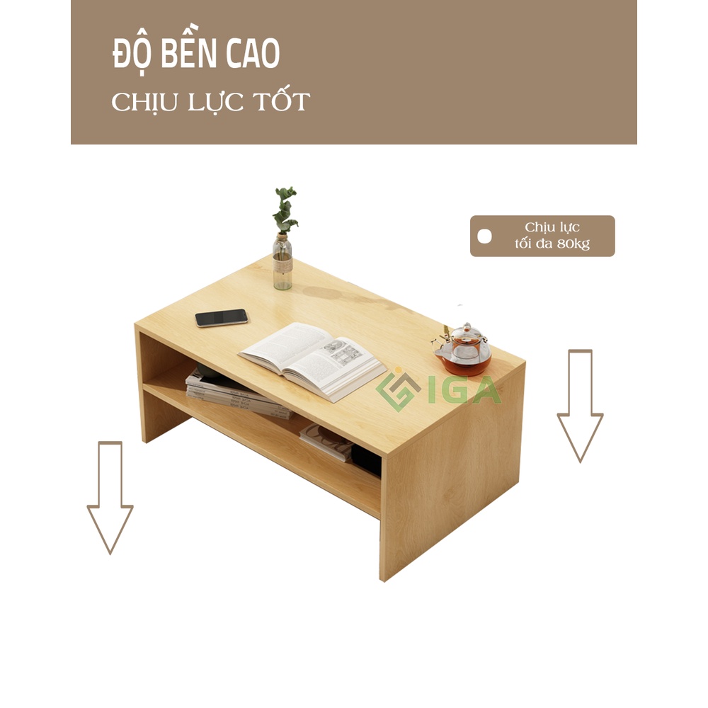 Bàn trà, bàn cafe ngồi bệt có ngăn để đồ - GP147A, GP147C