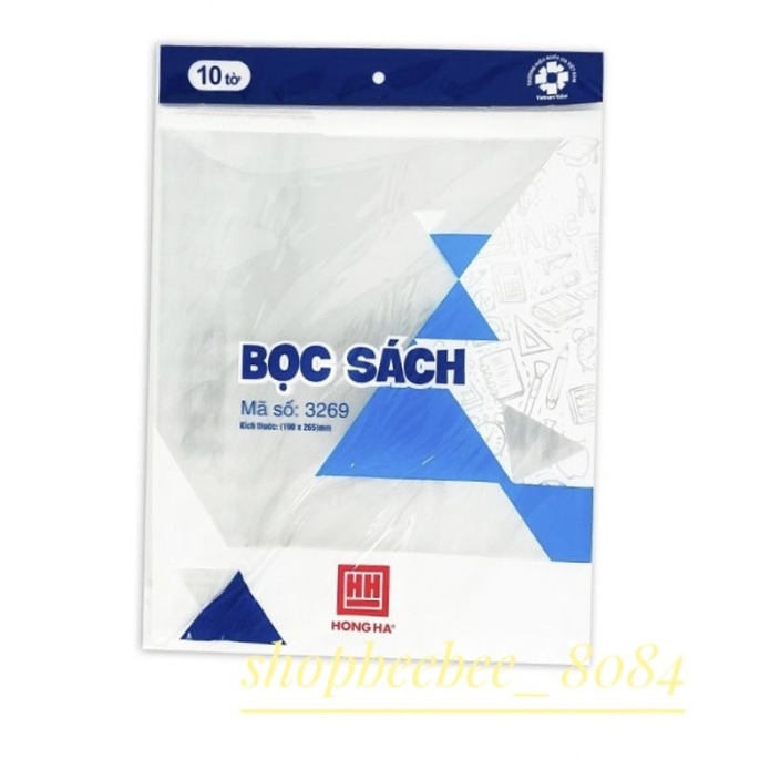 Bọc sách vở khổ to mã 3269, bao tập 10 chiếc