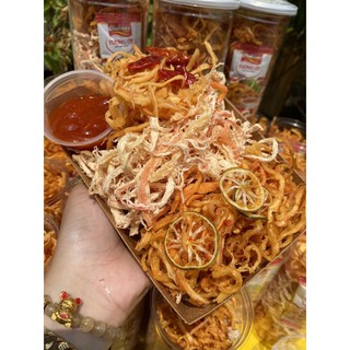 Mực sợi mix 3 vị đặc biệt - hũ 300gr