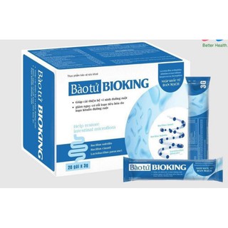 Men tiêu hóa - bào tử bioking - hộp 20 gói x 3g