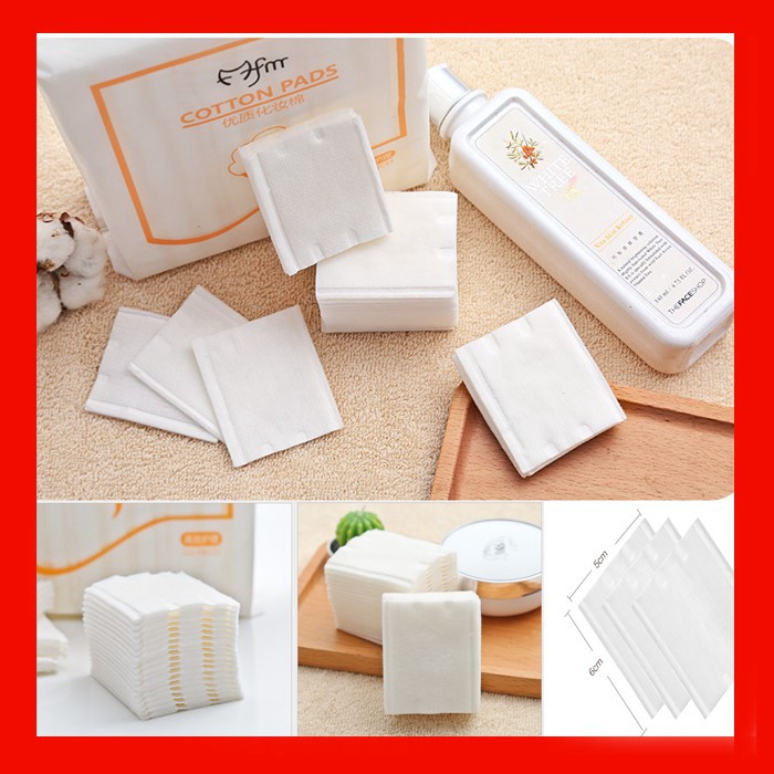 Bông tẩy  trang Cottonpad 222 miếng Mềm Mịn Siêu Tiết Kiệm Xuka Cosmetic | BigBuy360 - bigbuy360.vn