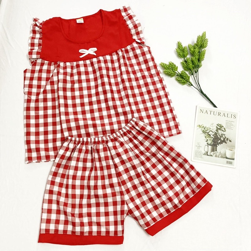 Đồ bộ mặc nhà freesize từ 40-45kg , đồ bộ cho nữ, cho bé gái lớn vải mềm - B10