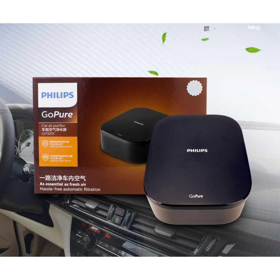 Máy lọc không khí ô tô Philips GP3201 chính hãng.