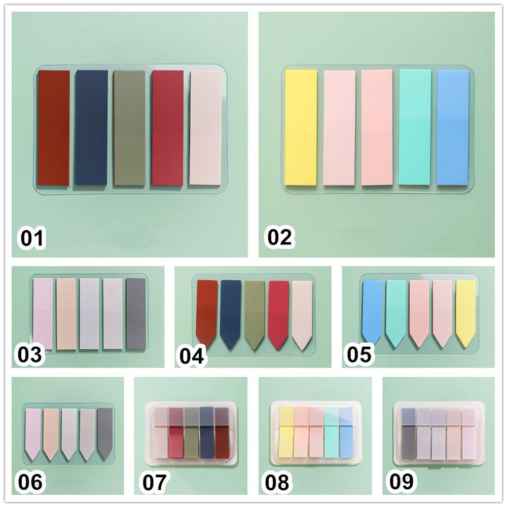 FAY Set 100 Tờ Giấy Dán Ghi Chú Đánh Dấu Trang Sách Tiện Dụng