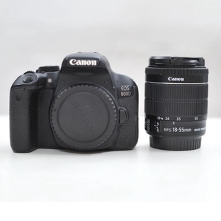 Bộ máy ảnh Canon EOS 800D kèm ống kính Canon EF-S 18-55mm STM