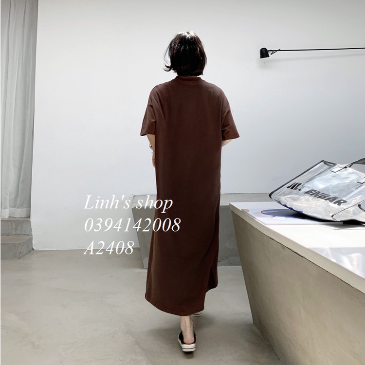 Váy Suông Đầm Suông Cotton Mát A2408 COUTURE