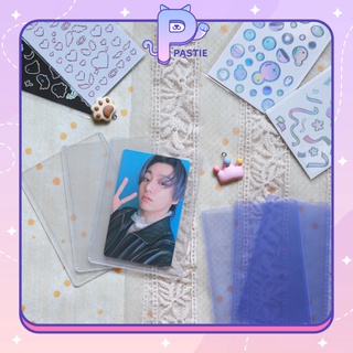 Toploader đựng card nhét ảnh, decor card thần tượng kích thước A7 đứng