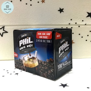 Cà phê Vinacafe Wake up Phil Việt (hộp 15 gói x 16g)