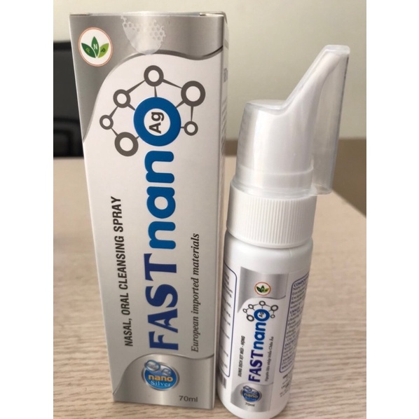 DUNG DỊCH XỊT MŨI HỌNG RĂNG MIỆNG FASTnano
