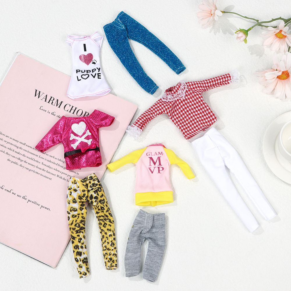 Bộ trang phục thể thao nhiều mẫu lựa chọn cho búp bê Barbie