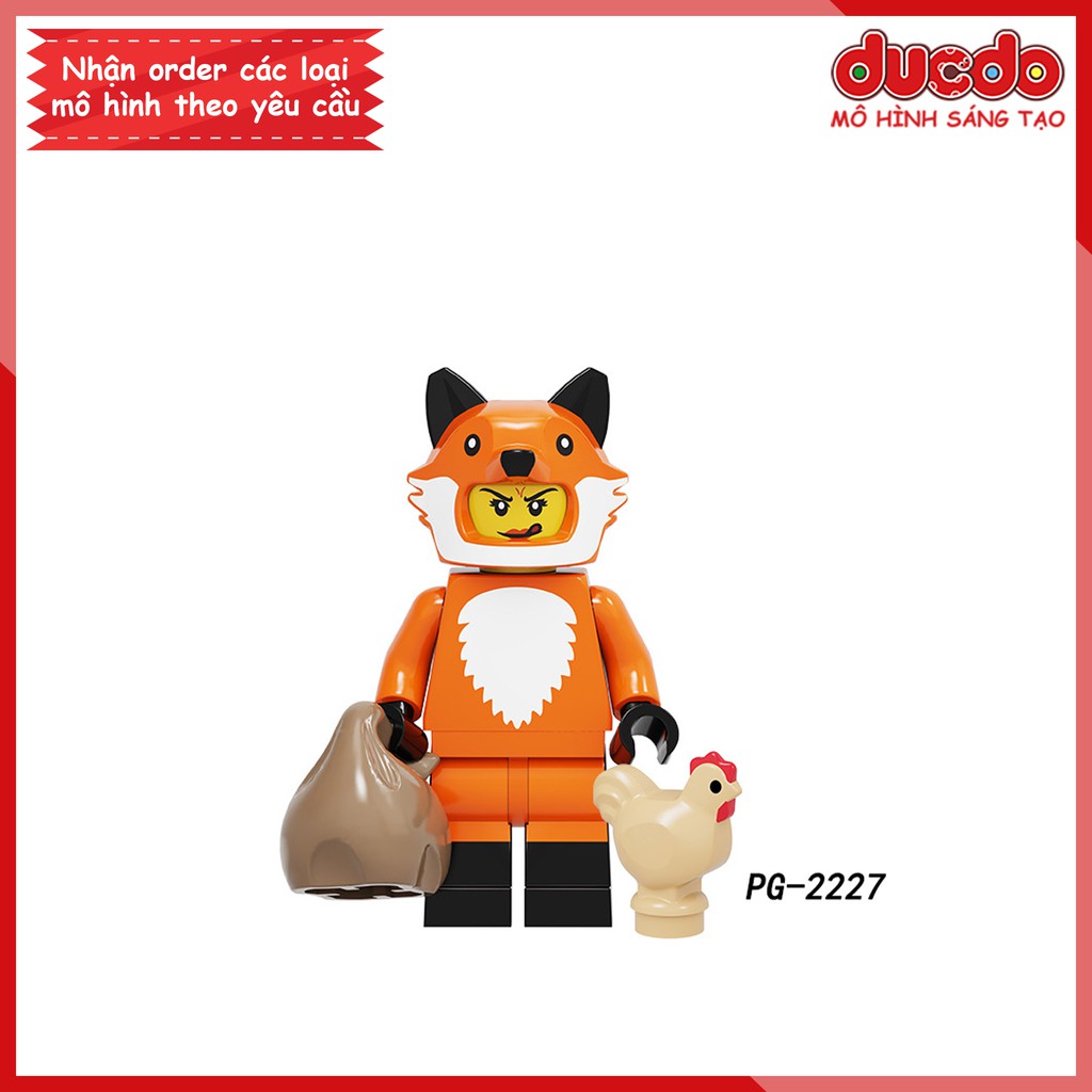 Minifigures các nhân vật Tôn ngộ không và hóa trang tuyệt đẹp - Đồ chơi Lắp ghép Xếp hình Mini Mô hình POGO PG