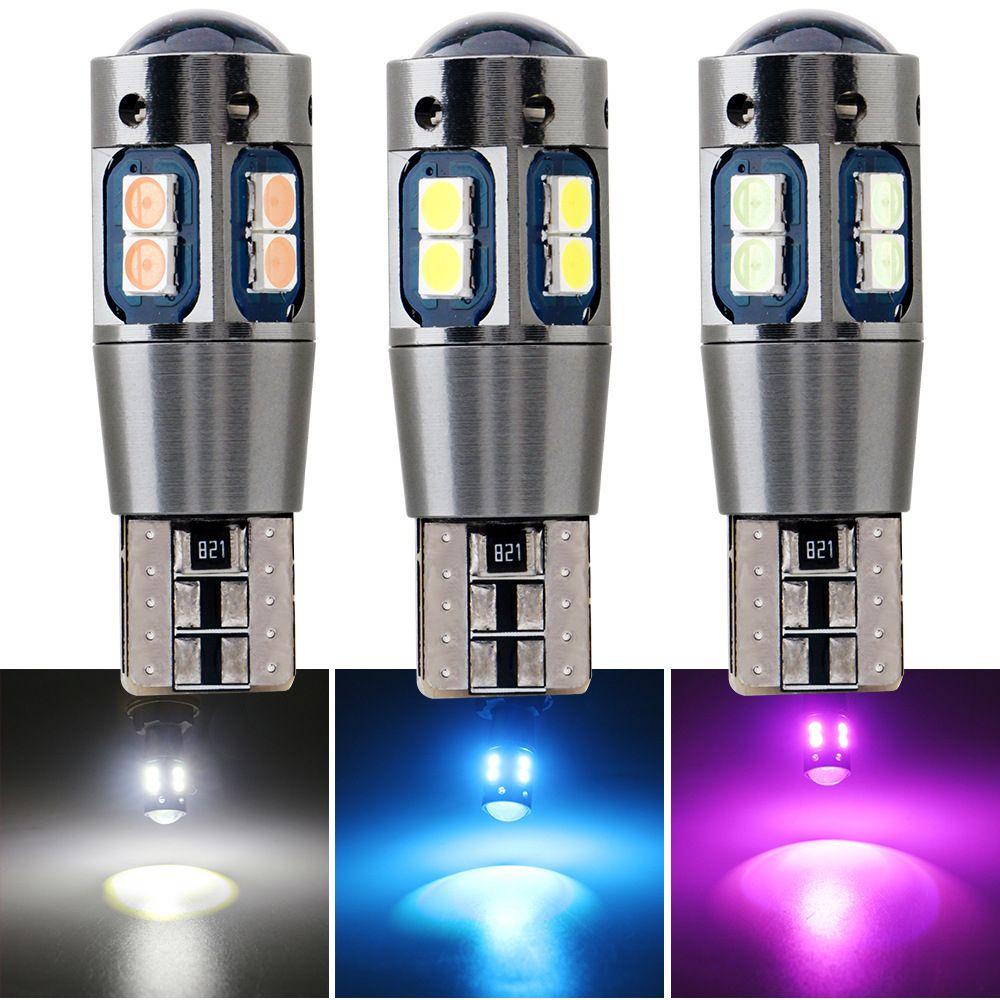 Set 2 Đèn LED COB Siêu Sáng Gắn Biển Số Xe Hơi