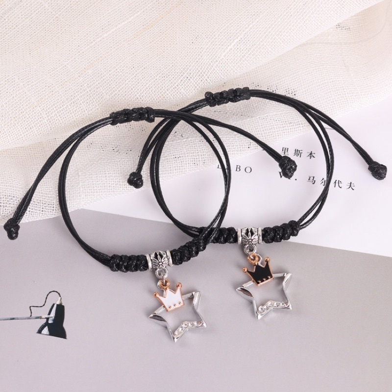 Vòng tay đôi nam nữ nhiều mẫu cho cặp đôi, lắc tay thời trang unisex cá tính - ChuotsStory