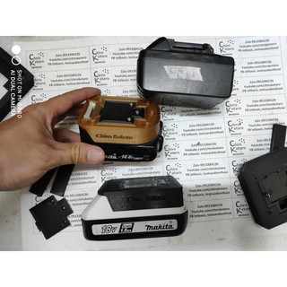 [in 3D] Miếng che nắp hộp pin Makita dạng cài LCT, LXT, G