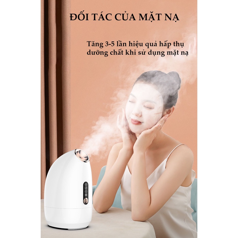 Máy xông hơi mặt nóng lạnh cao cấp FINOSE MXM2- Làm đẹp chuyển hóa tế bào collagen