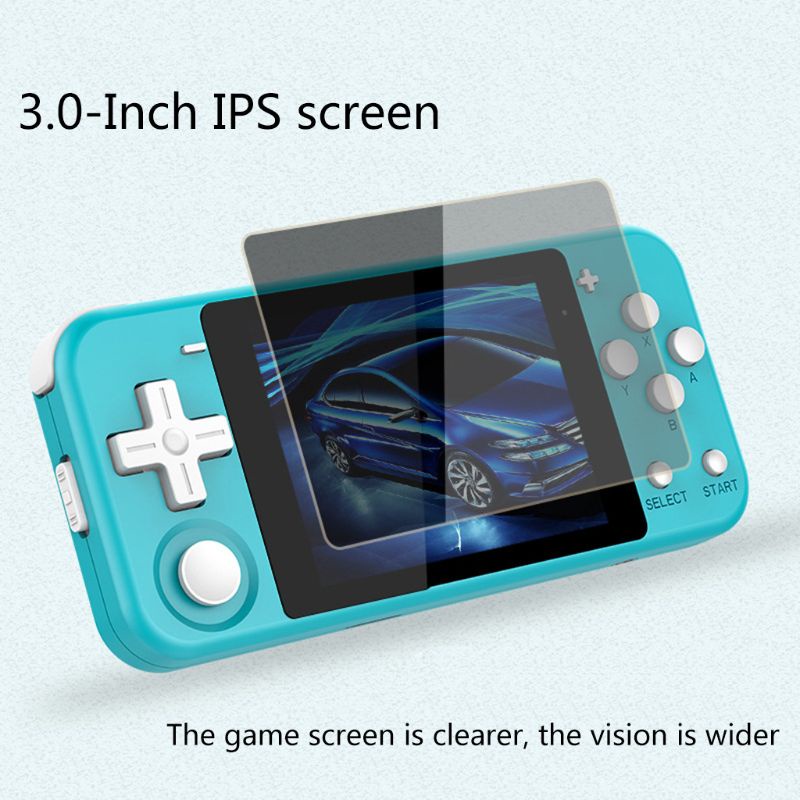 Máy Chơi Game Powkiddy Q90 Màn Hình Kép 3 Ips 12 Simulator 3d Cho Trẻ Em Ps1