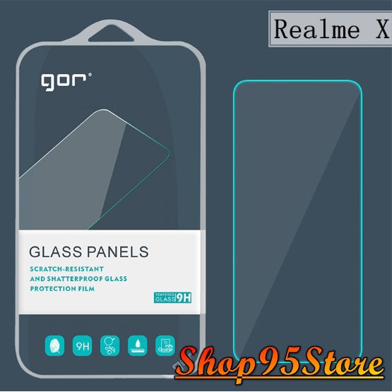 Bộ 2 Kính cường lực Gor trong suốt cho Realme X Realme Q2 Q2 pro Realme Gt Realme Gt Neo Realme Q3 Q3 pro Realme 8 PRO