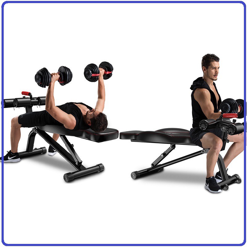 TE0033 Máy tập gym toàn thân - Ghế tập tập cơ bụng - Máy tập thể dục