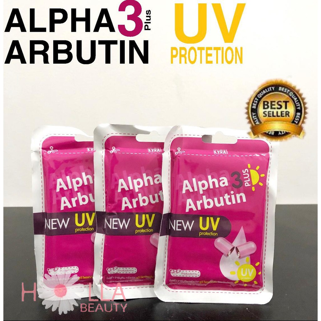 (Hàng Mới Về) Bộ 3 Sản Phẩm Chăm Sóc Da Tay / Cơ Thể Alpha Arbutin Collagen Làm Trắng Da