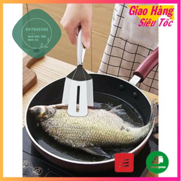 🔥Giá lẻ như giá sỉ🔥 Kẹp gắp thức ăn inox, kẹp chiên, rán thức ăn