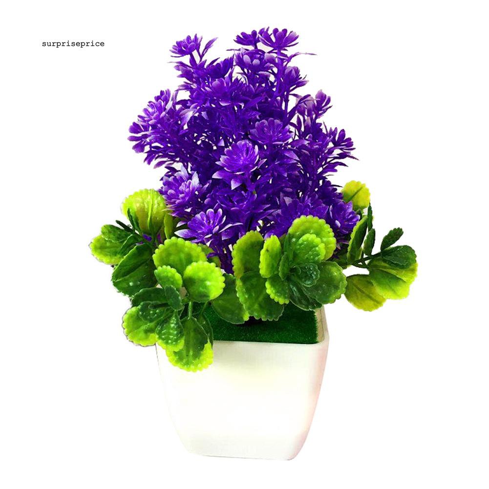 Chậu hoa bonsai nhân tạo dùng để trang trí nội thất tiện dụng