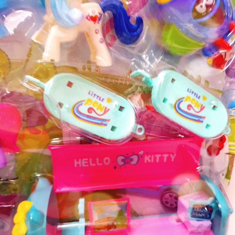 Vỉ đồ chơi ngựa Pony dễ thương