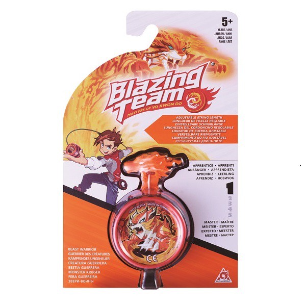 Đồ chơi con quay Yoyo Thần Hổ Linh Thú - Blazing Team Master Of Yo Kwon Do  EU677111 War Tiger | Shopee Việt Nam