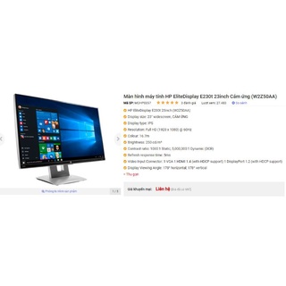 Màn hình máy tính HP
